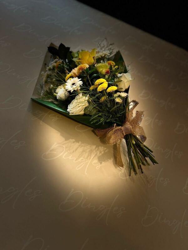 Flowers delivered to customer