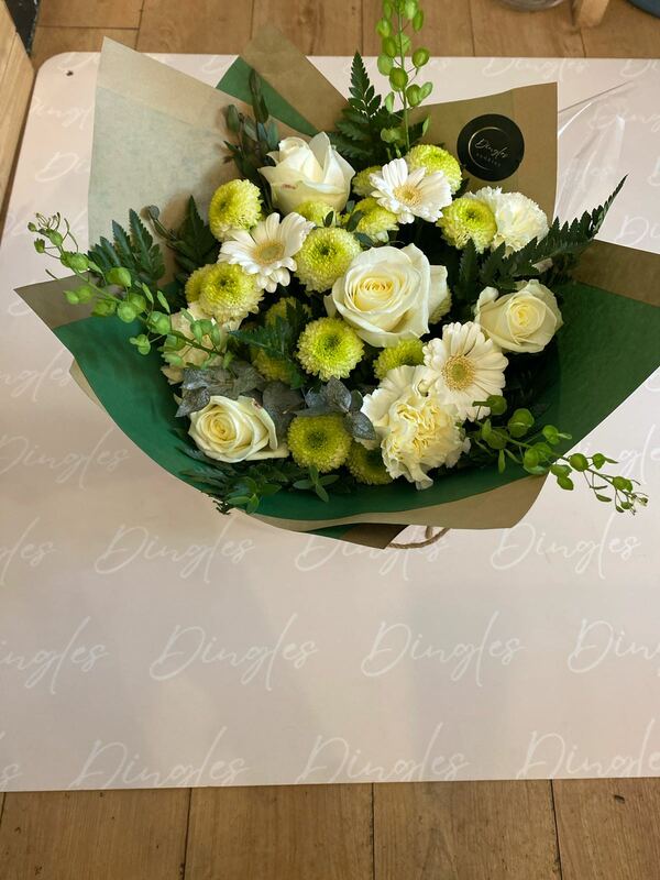 Flowers delivered to customer