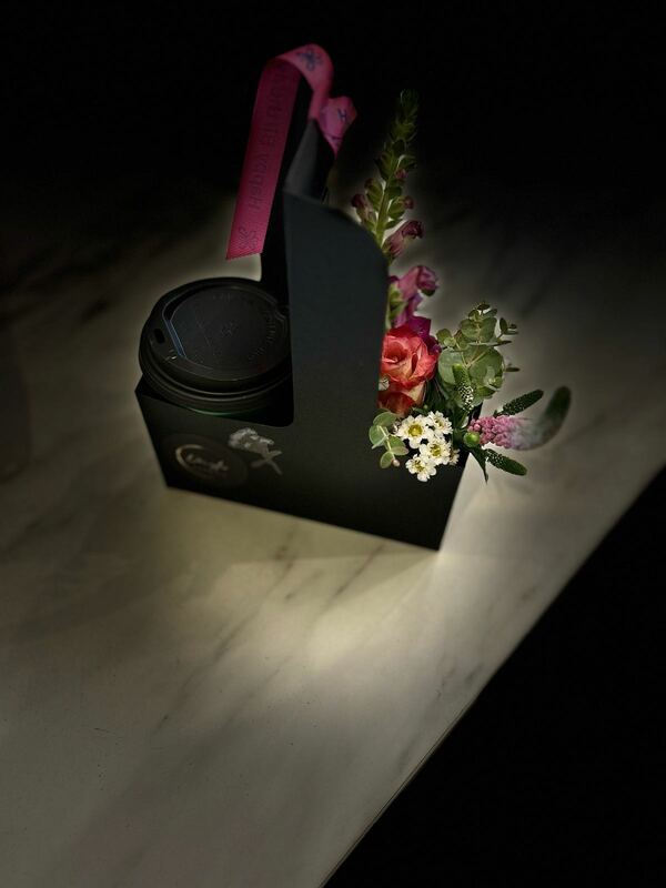 Flowers delivered to customer