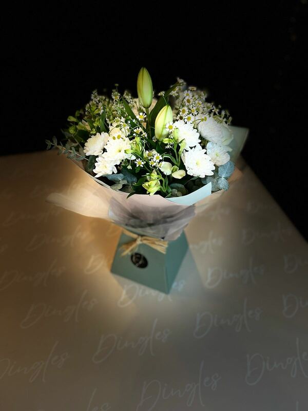 Flowers delivered to customer