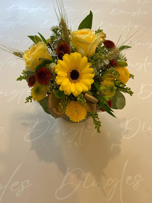 Flowers delivered to customer