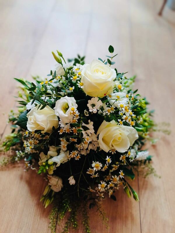 Flowers delivered to customer