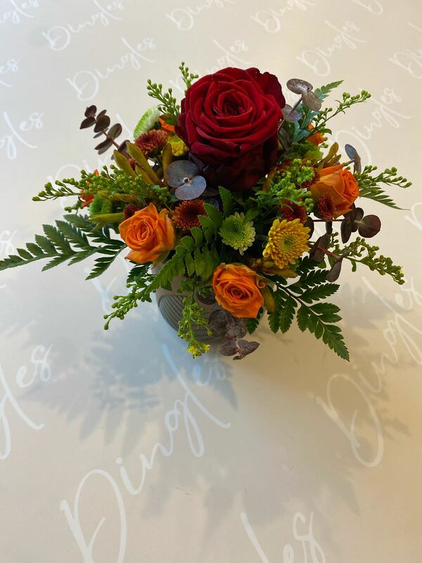 Flowers delivered to customer