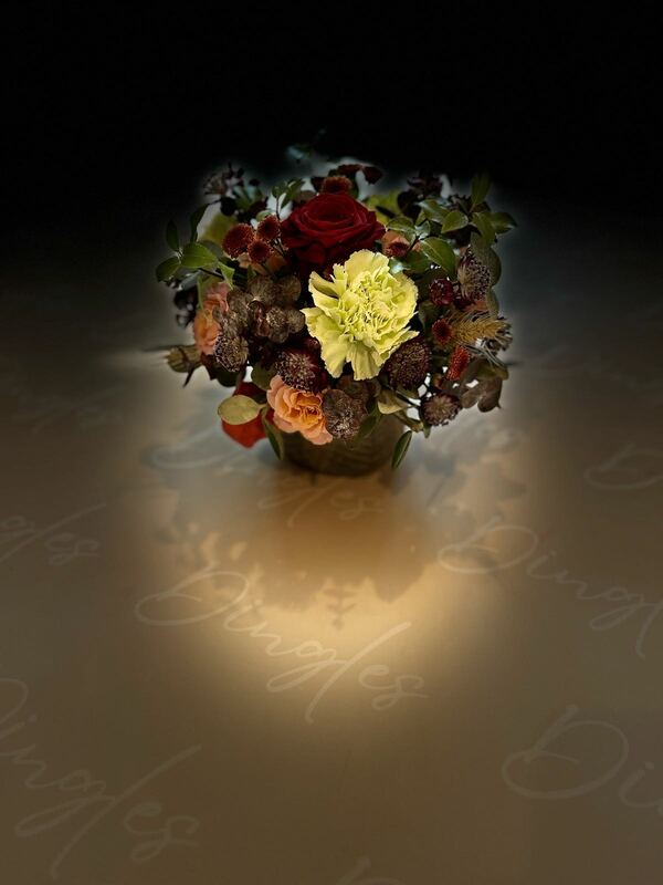 Flowers delivered to customer