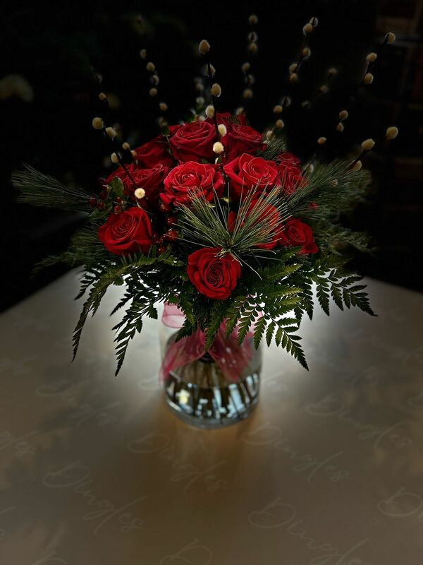 Flowers delivered to customer