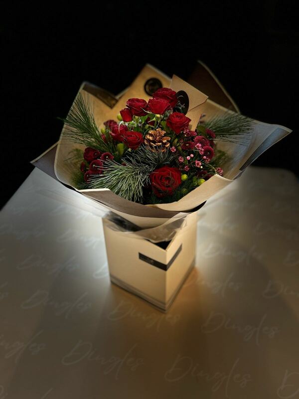 Flowers delivered to customer