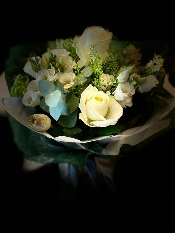 Flowers delivered to customer