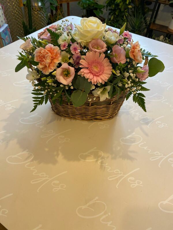 Flowers delivered to customer