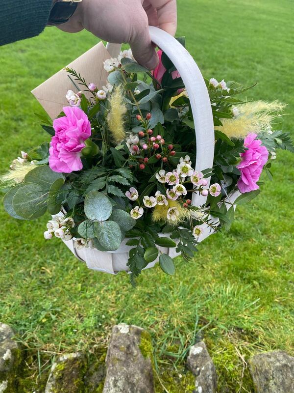 Flowers delivered to customer