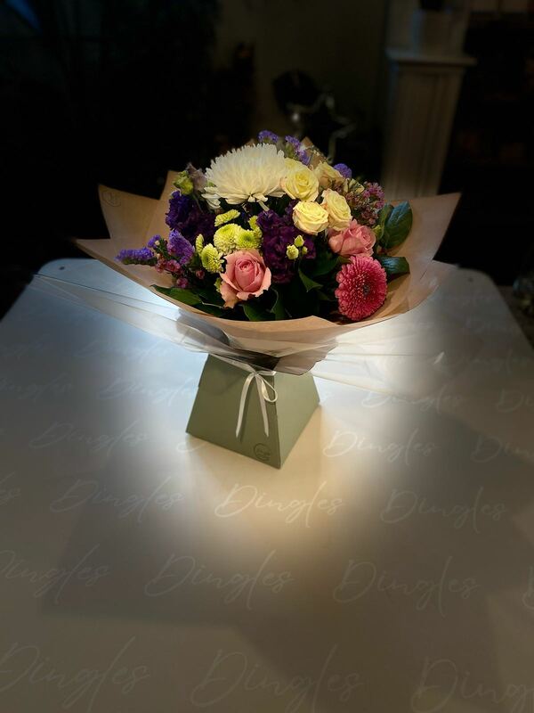 Flowers delivered to customer
