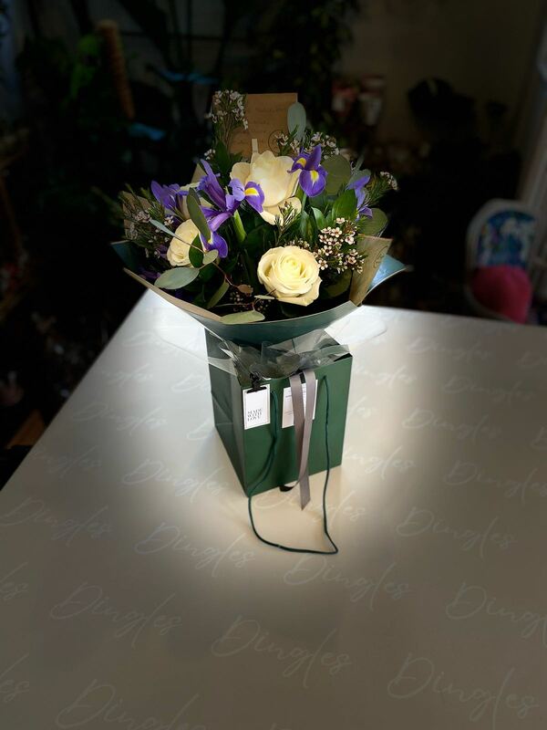 Flowers delivered to customer