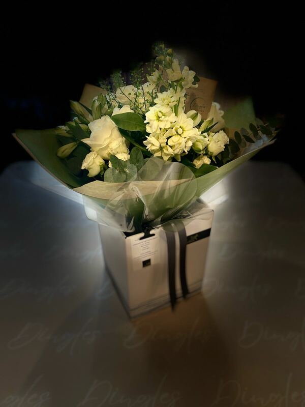 Flowers delivered to customer