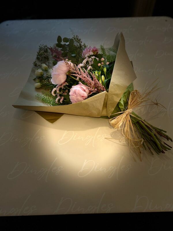 Flowers delivered to customer