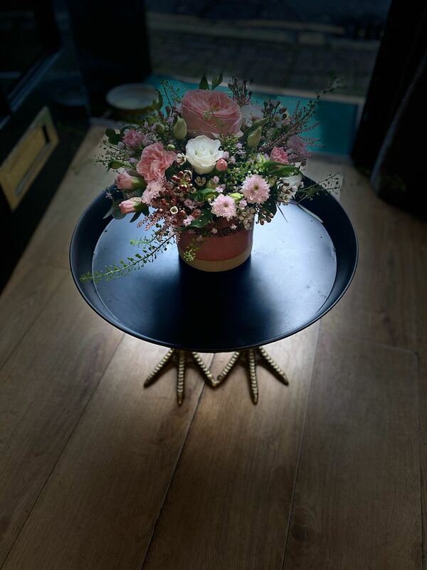 Flowers delivered to customer