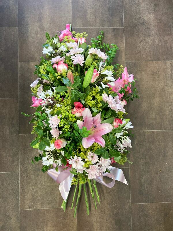 Flowers delivered to customer