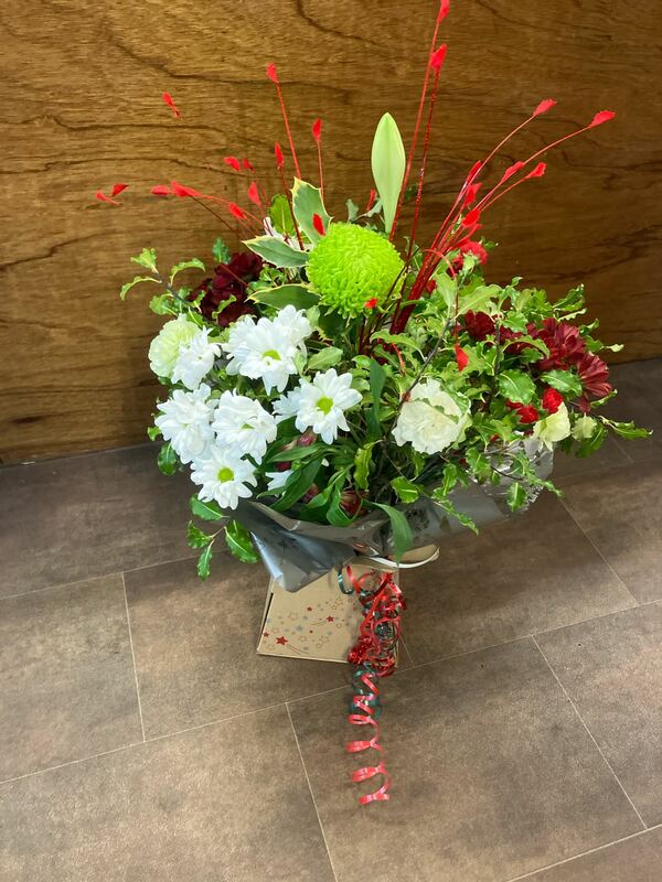 Flowers delivered to customer