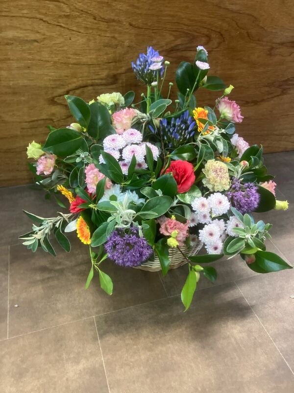 Flowers delivered to customer