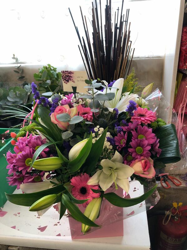 Flowers delivered to customer