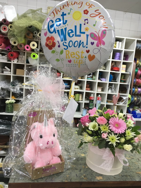 Flowers delivered to customer