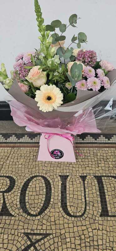 Flowers delivered to customer