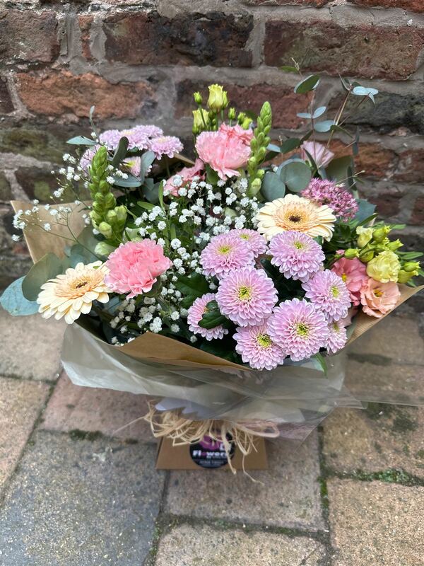 Flowers delivered to customer