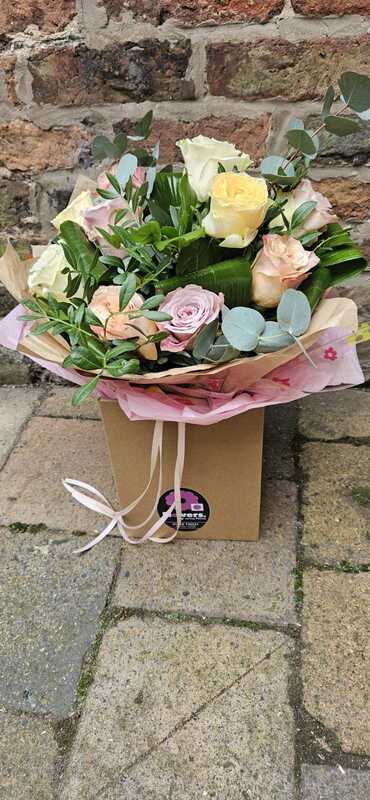 Flowers delivered to customer
