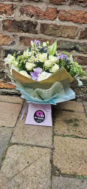 Flowers delivered to customer