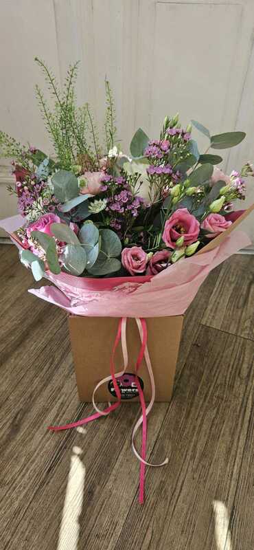 Flowers delivered to customer