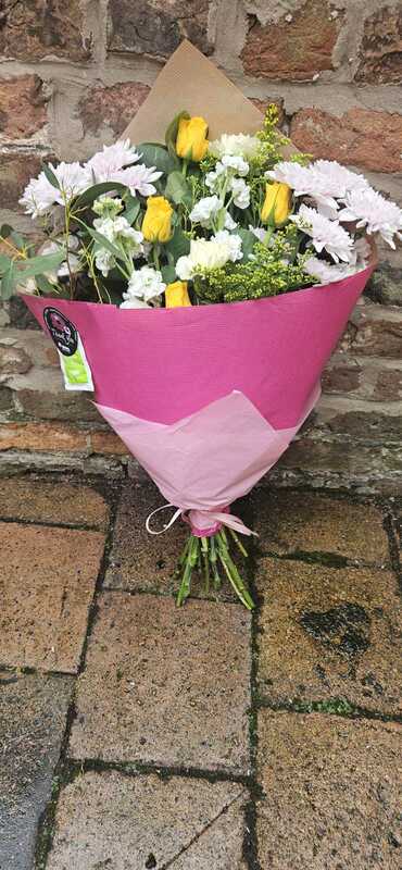 Flowers delivered to customer