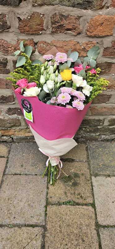Flowers delivered to customer