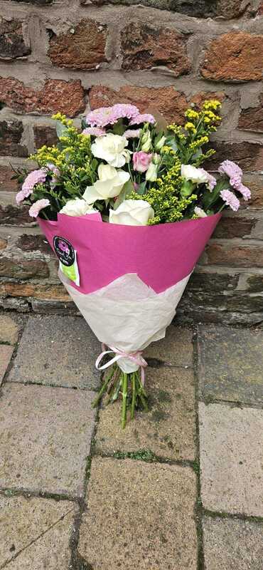 Flowers delivered to customer