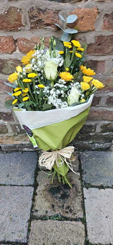 Flowers delivered to customer