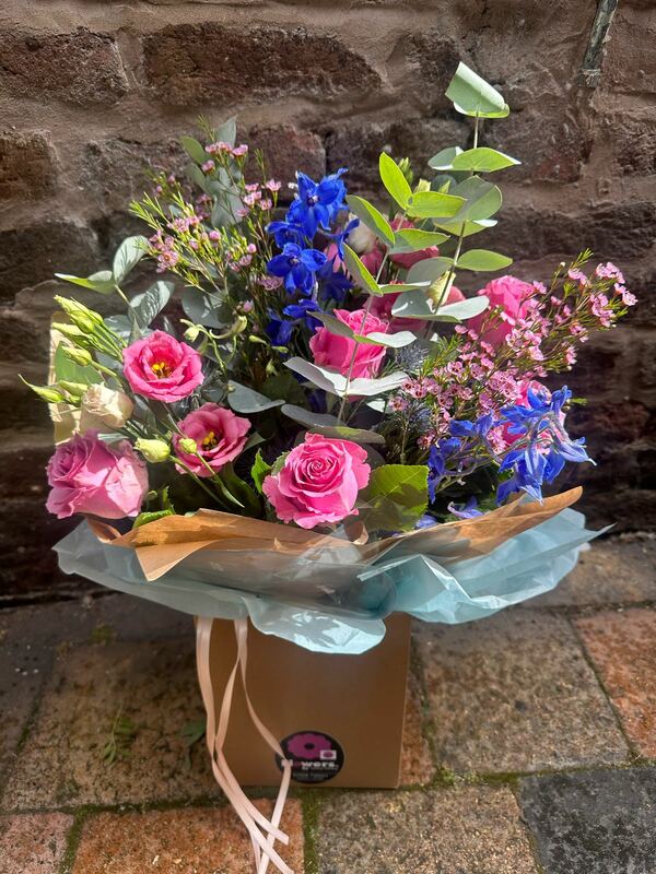 Flowers delivered to customer