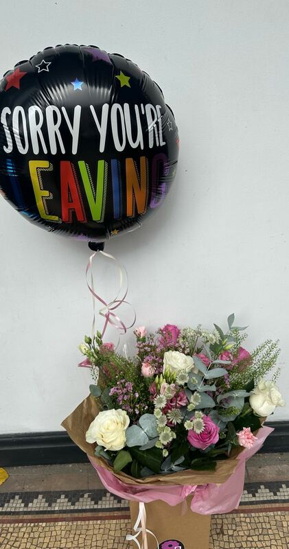 Flowers delivered to customer