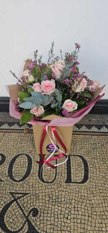 Flowers delivered to customer