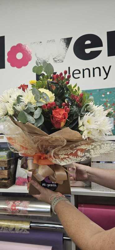 Flowers delivered to customer