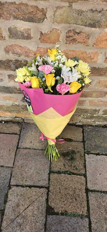 Flowers delivered to customer