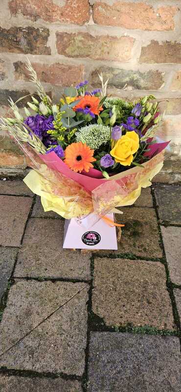Flowers delivered to customer