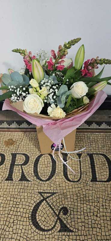 Flowers delivered to customer
