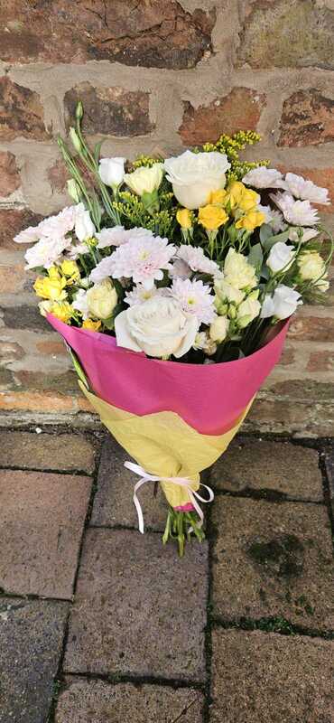 Flowers delivered to customer