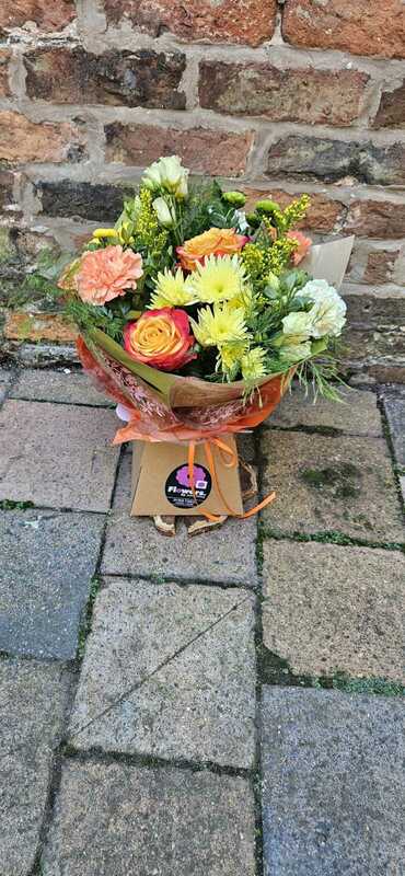 Flowers delivered to customer