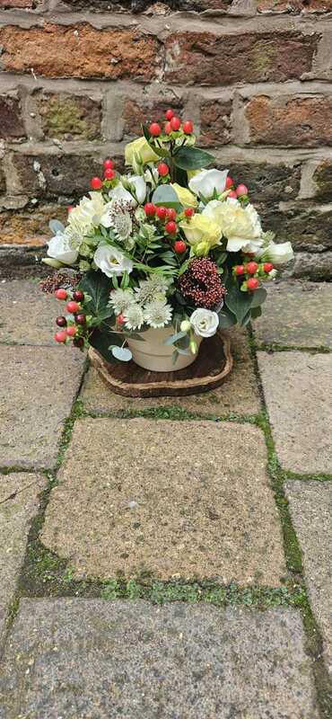 Flowers delivered to customer