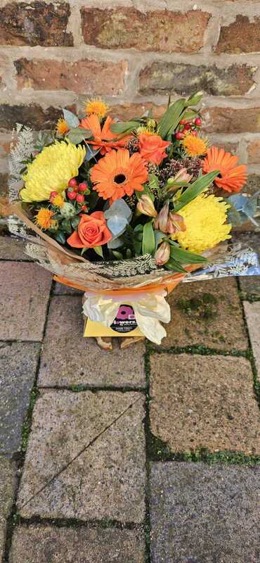 Flowers delivered to customer