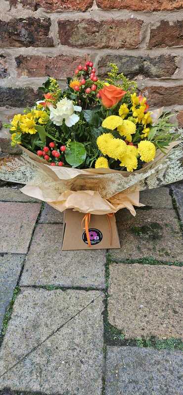 Flowers delivered to customer