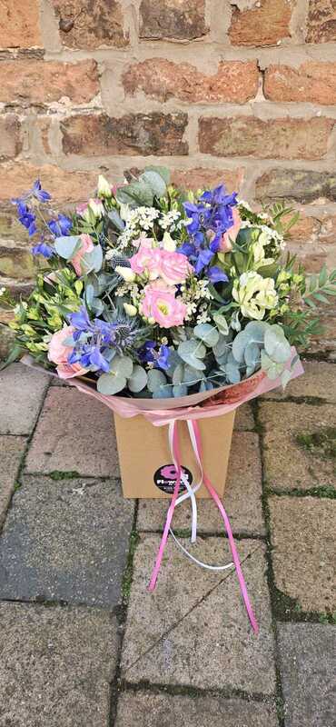 Flowers delivered to customer