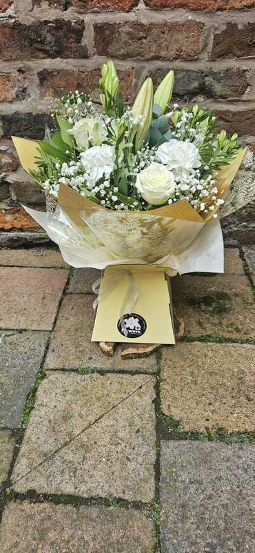 Flowers delivered to customer