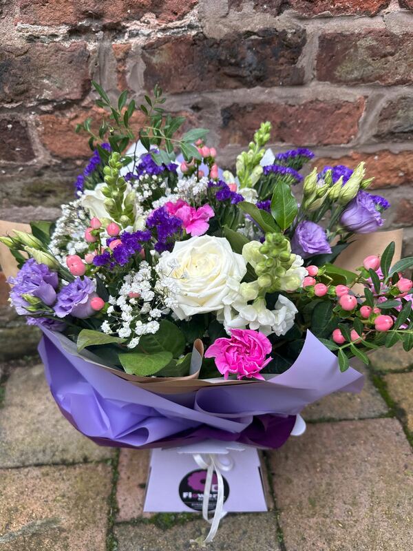 Flowers delivered to customer