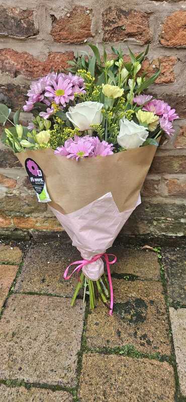 Flowers delivered to customer