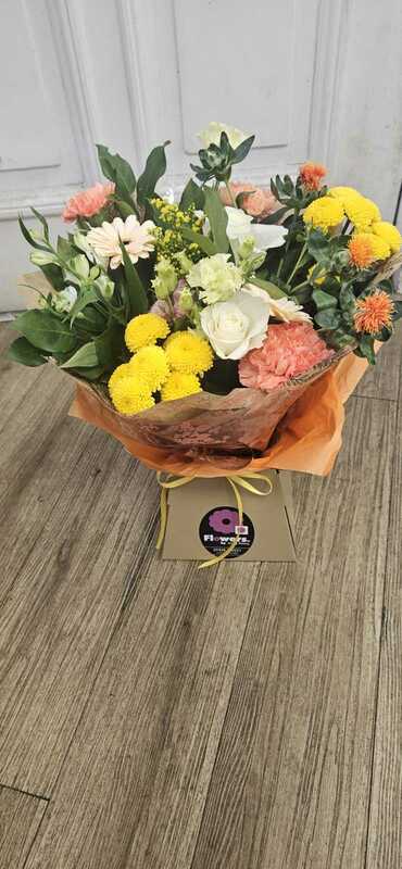 Flowers delivered to customer