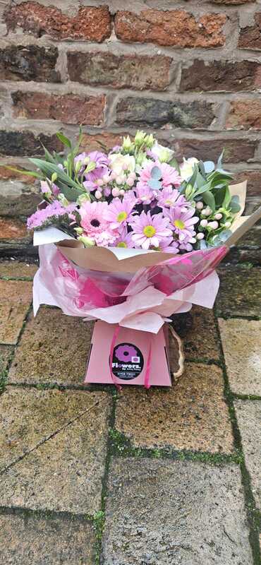 Flowers delivered to customer